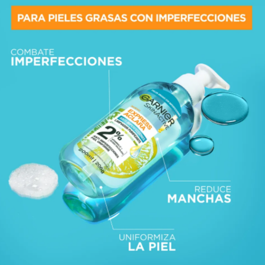 limpiador de garnier