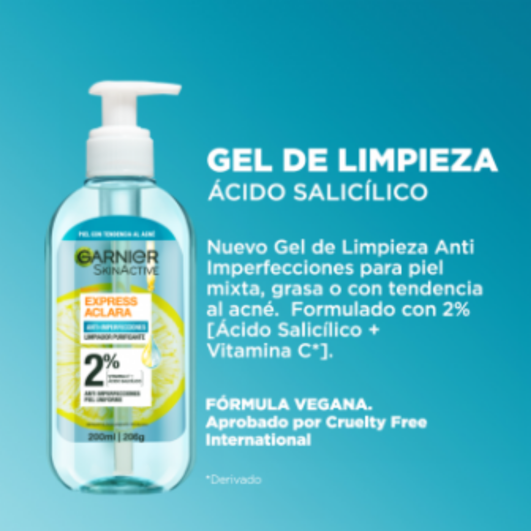 limpiador de garnier
